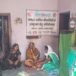 Malaria testing through RDT Kit By Asha during UHND visit at Slum Lacchi Pura PC- Pulkit FHI-EMBED-Health Dept, Agra. 14-05-2024