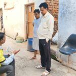 Community awareness for appropriate behavior of Dengue and Malaria during HH visit at Slum Gadi Jevan ram PC- Amit FHI-EMBED-Health Dept, Agra. 04-05-2024