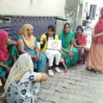 Community awareness for appropriate behavior of Dengue and Malaria during HH visit at Slum Asad gali PC- geeta FHI-EMBED-Health Dept, Agra. 13-05-2024