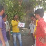 Community awareness for appropriate behavior of Dengue and Malaria during HH visit at Slum Nagla fakeer Chand PC- Navneet FHI-EMBED-Health Dept, Agra. 21-05-2024