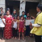 Community awareness for appropriate behavior of Dengue and Malaria during HH visit at Slum Prem nagar PC- Bhupendra FHI-EMBED-Health Dept, Agra. 22-05-2024