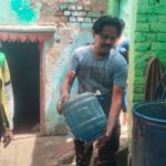 Source identification and Reduction on VBD during H.H visit at slum puniya pada PC- Pulkit FHI-EMBED-HEALTH department -Agra 21.05.2024