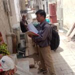 Concurrent Monitoring at Slum Shiv nagar PC- irshad khan FHI-EMBED-Health Department, Agra. 07-06-2024