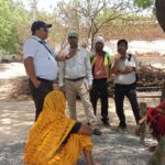 Joint visit with ADMO at slum Pura Govardhan community awareness about VBD during field visit and preventing measure and source reduction FHI-EMBED-Health Department-Agra-12-06-2024