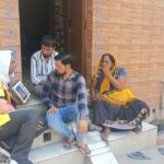 Community awareness for appropriate behavior of Dengue and Malaria during HH visit at Slum Jagdamba jatav basti PC- amit FHI-EMBED-Health Dept, Agra. 10-06-2024