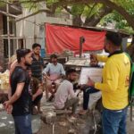 Community awareness for appropriate behavior of Dengue and Malaria during HH visit at Slum dev nagar PC-navneet FHI-EMBED-Health Dept, Agra. 20-06-2024