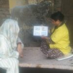 Community awareness for appropriate behavior For Dengue and Malaria during HH visit at Slum-Sundar pada PC- Geeta FHI-EMBED-Health Dept, Agra. 24-06-2024