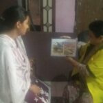 Community awareness for appropriate behavior For Dengue and Malaria during HH visit at Slum-Gyarah Basti PC- Geeta FHI-EMBED-Health Dept, Agra. 25-06-2024