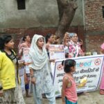 Awareness Rally for appropriate behavior of Dengue and Malaria activity PC- Geeta FHI-EMBED-HEALTH department -Agra 10.07.2024