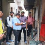 Facilitated joint visit with ADMO and focus on community awareness on VBD and preventing measures and sources reduction activities at slum Nagla Tek chand -FHI-EMBED-Health Department. Agra-15-07-2024