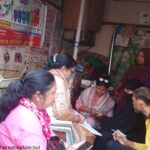 Malaria testing through RDT Kit By Asha during UHND Visit at slum Billochpura PC- Rajesh FHI-EMBED-Health Dept, Agra. 03-07-2024