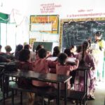 Awareness session for appropriate behaviour of Dengue and Malaria during School base activity PC- Geeta FHI-EMBED-HEALTH department -Agra 24.07.2024