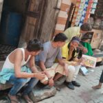 Community awareness for appropriate behavior For Dengue and Malaria during HH visit at Slum- Sidharth nagar PC-Pulkit FHI-EMBED-Health Dept, Agra. 22-07-2024