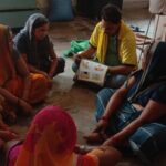 Community awareness for appropriate behavior For Dengue and Malaria during HH visit at Slum- Nagla Bajera PC-Deependra FHI-EMBED-Health Dept, Agra. 24-07-2024