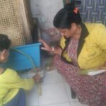 Source identification and Reduction Activity during H.H visit at slum- Mohanpura valmik basti PC-Geeta FHI-EMBED-HEALTH department -Agra 08.07.2024