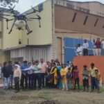 Mosquito breeding sites and larvae destruction program through drone technology in Indore-06-08-2024