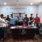 Taking oath on world malaria day DMO with Embed Team-25-04-2024