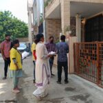 Supported and Conducted case based activity at old vijay nagar colony with district Malaria department FHI-EMBED-HEALTH Department -Agra 08.10.2024