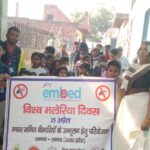 Awareness session for appropriate behavior of Dengue and Malaria during Rally activity PC- Bhupendra-Slum-Prakash Nagar - FHI-EMBED-HEALTH department -Agra 25.10.2024