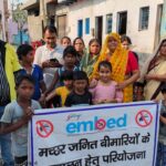 Awareness session for appropriate behavior of Dengue and Malaria during Rally activity PC- Deependra-Slum-Jatav Basti - FHI-EMBED-HEALTH department -Agra 28.10.2024