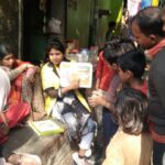 Community awareness for appropriate behavior For Dengue and Malaria during HH visit at Slum- Masta ki Bagichi PC-Geeta Kumari- FHI-EMBED-Health Dept, Agra. 02-12-2024