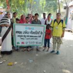 Awareness session for appropriate behavior of Dengue and Malaria during Rally activity PC- Kajal-Slum-Namner Jatav Basti - FHI-EMBED-HEALTH department -Agra 01.11.2024