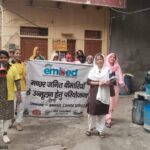 Awareness session for appropriate behavior of Dengue and Malaria during Rally activity PC- Geeta -Slum- Dhuliya Ganj FHI-EMBED-HEALTH department -Agra 18.11.2024