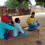 Community Awareness dung Hosehold Visit in Village Behradad, Sonbhadra 28-04-2023