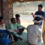 Community Awareness dung Hosehold Visit in Village Saudih Sonbhadra 13-03-2023