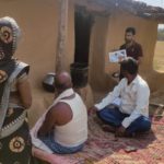 Community Awareness in Village Patriha dung Hosehold Visit, Sonbhadra 22-03-2023